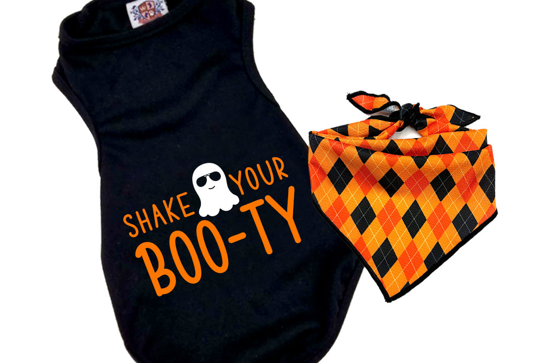 Halloween Dog Bandana Costume | Shake Your Booty